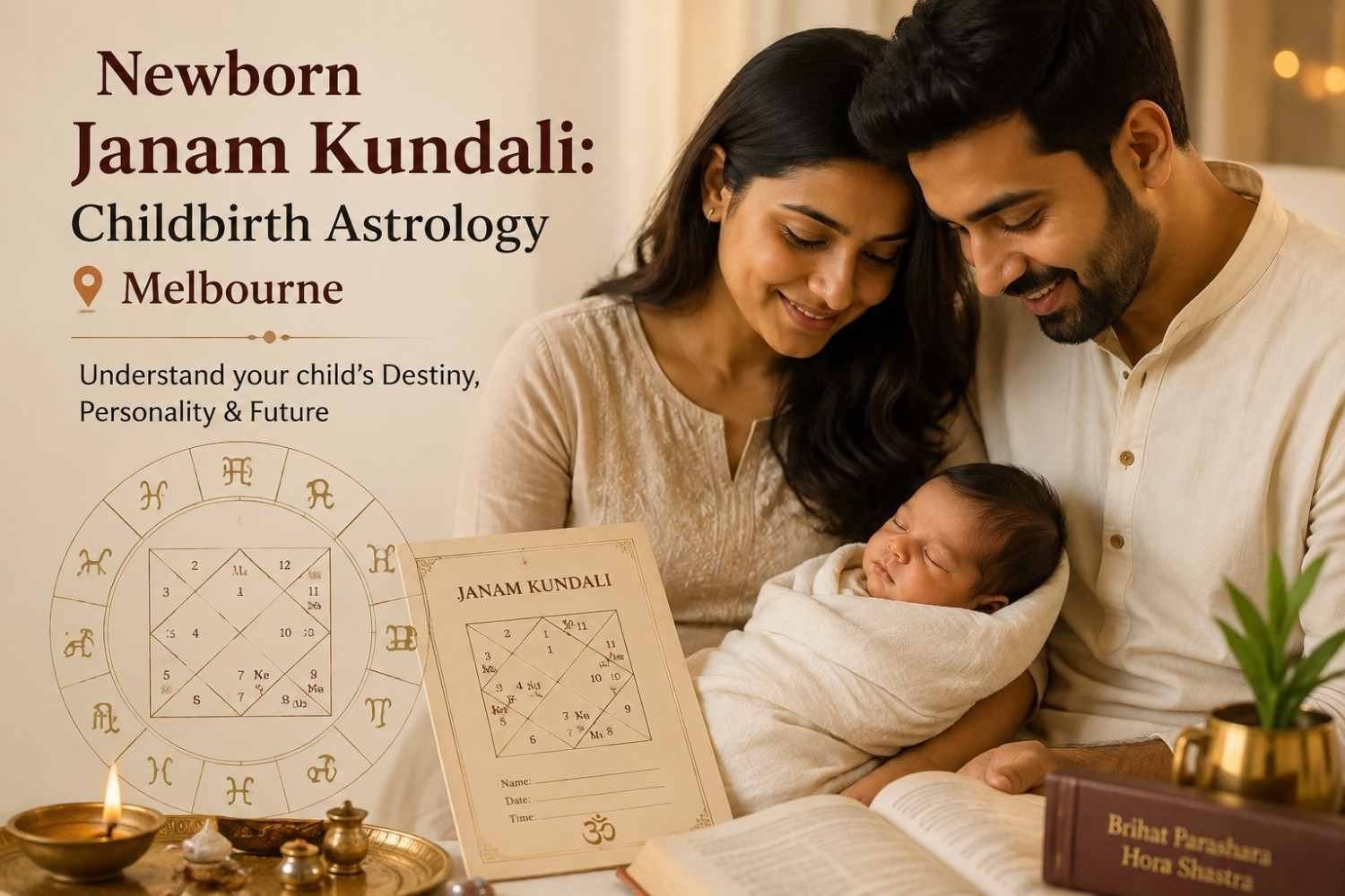 Newborn Janam Kundali: Childbirth Astrology Melbourne